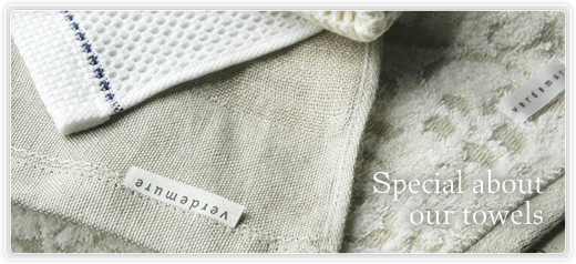Special about our towels